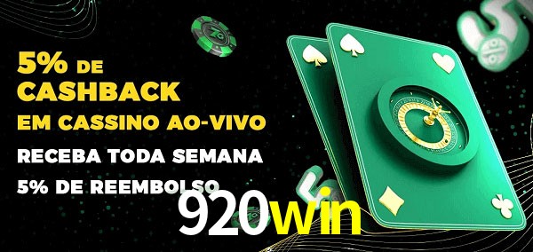 Promoções do cassino ao Vivo 920win